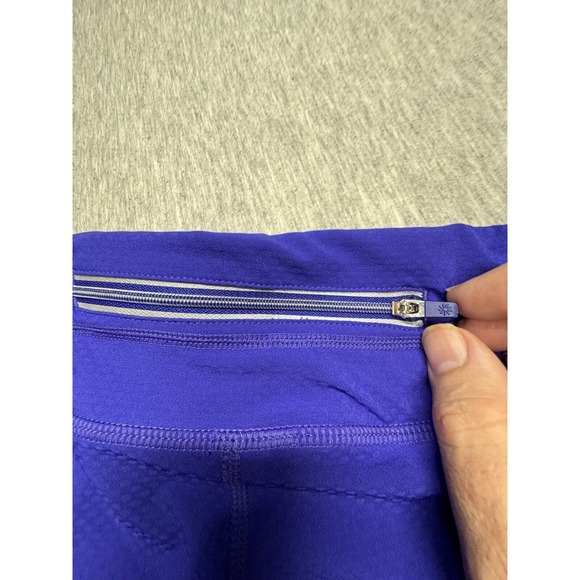 ATHLETA Purple Cropped Leggings ~ Size XS - Picture 9 of 10